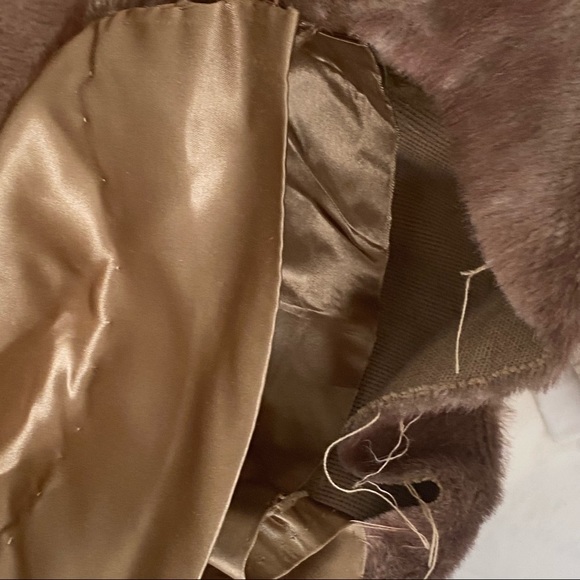 *Vintage Madigan Chicago Brazotta Styled by Sportowne‎ Fur Double-Breast Coat - Picture 12 of 13